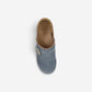 Pro Button Denim Leather