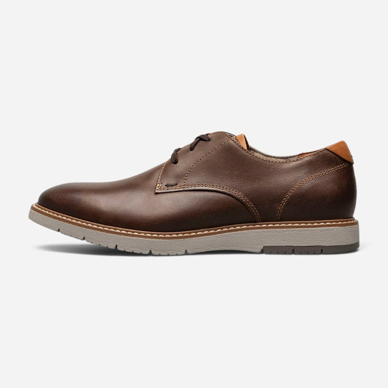 Vibe Plain Toe Oxford Brown Crazy Horse
