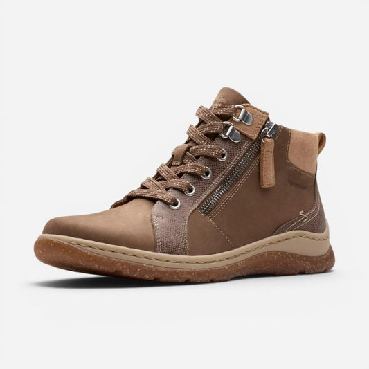 Orlene Top Dark Sand Nubuck