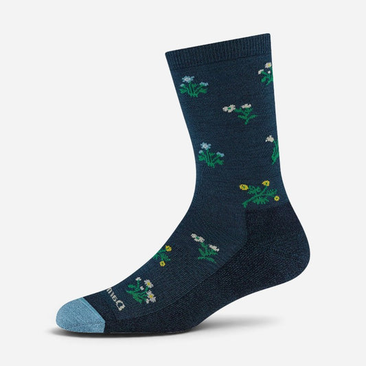 Wildflower Crew Lightweight With Cushion Midnight
