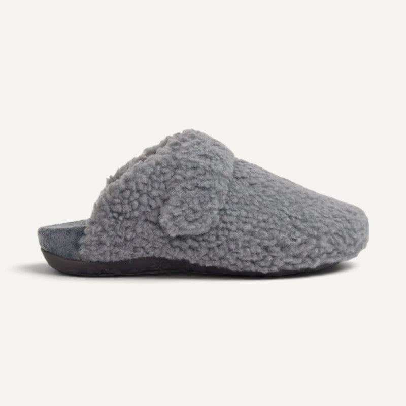 Mia Slipper Charcoal