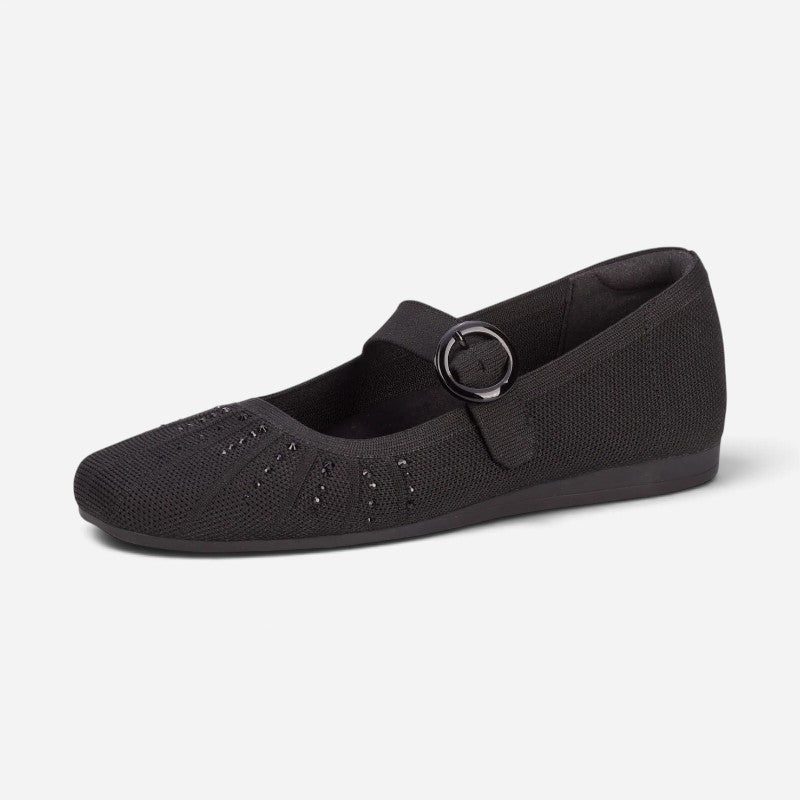 Naomi Black Rhinestone Knit