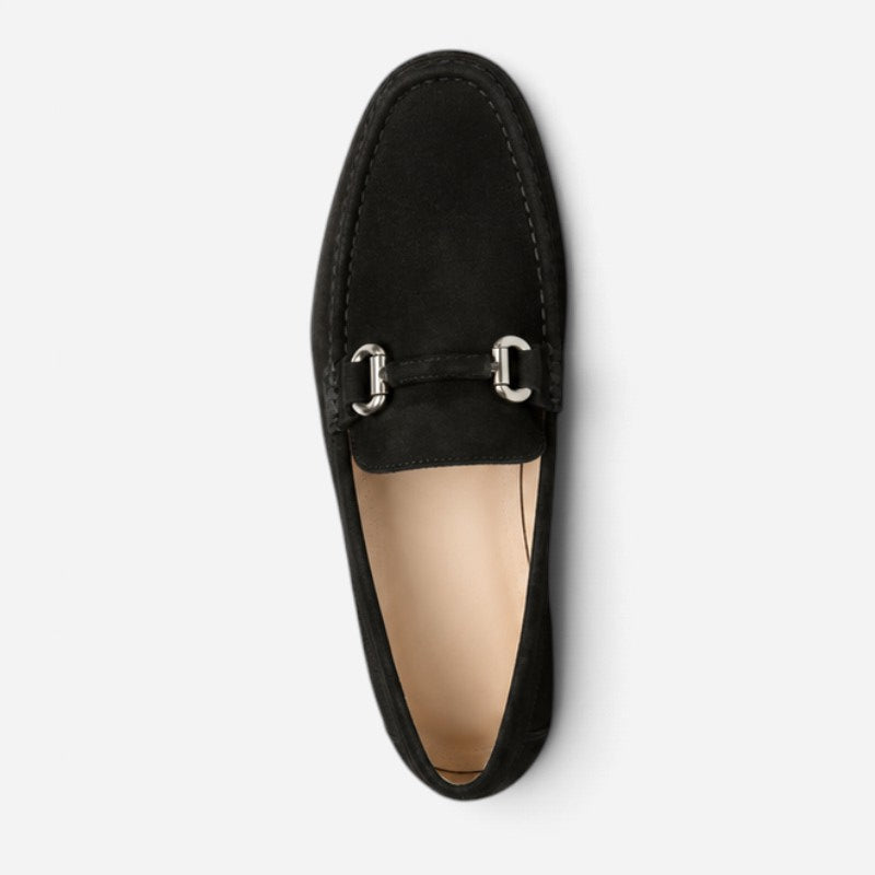 Men's Dillon Bit Black Suede