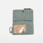 Bobbie Bifold Wallet With Carabiner Light Denim