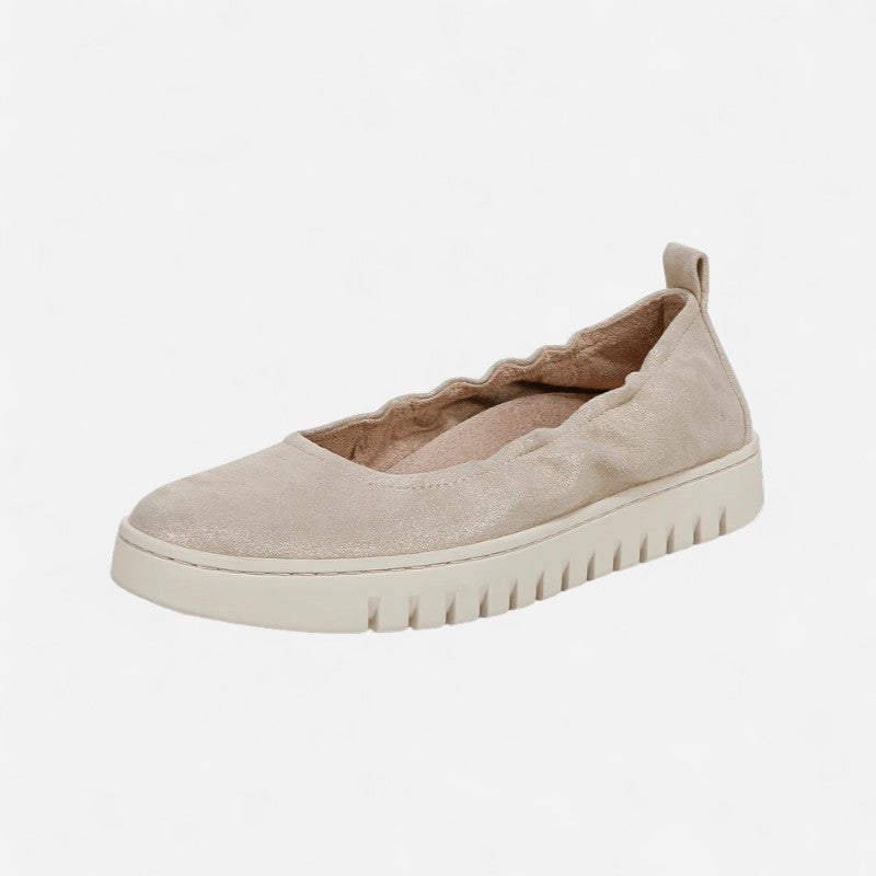 Uptown Ballet Gold Leather