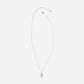 Beech Leaf Pendant Necklace Silver