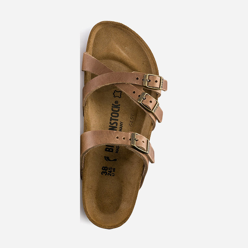 Franca Tobacco Oiled Leather Regular